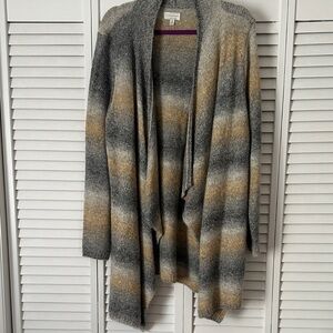Lucky Brand Multicolor Striped Cardigan